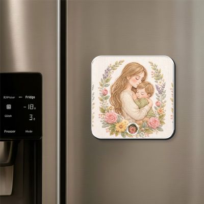 Personalized Mom Musical Fridge Magnet Rechargeable Speaker Gift